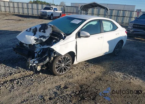 2014 Toyota Corolla S Plus из США, поврежденный, VIN 2T1BURHEXEC224553